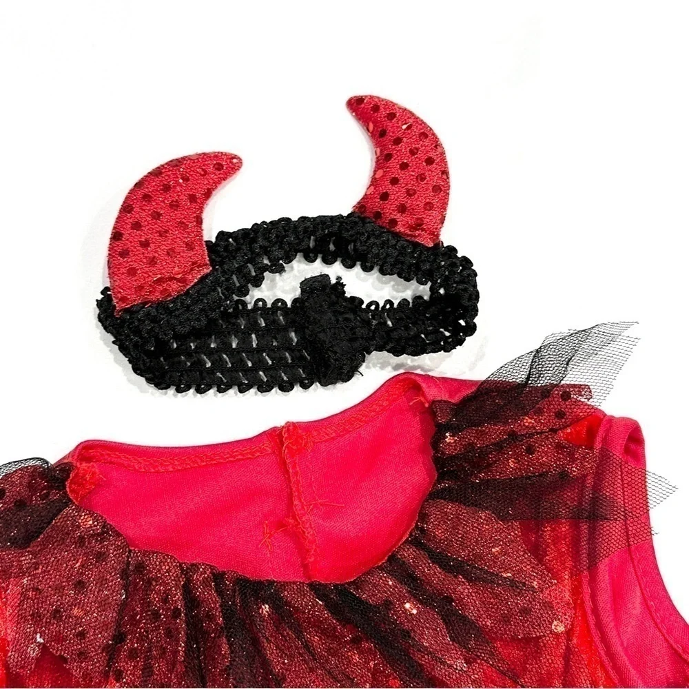 Rubies Opus Collection Little Devil Infant Toddler 4pc Halloween Cosplay Costume